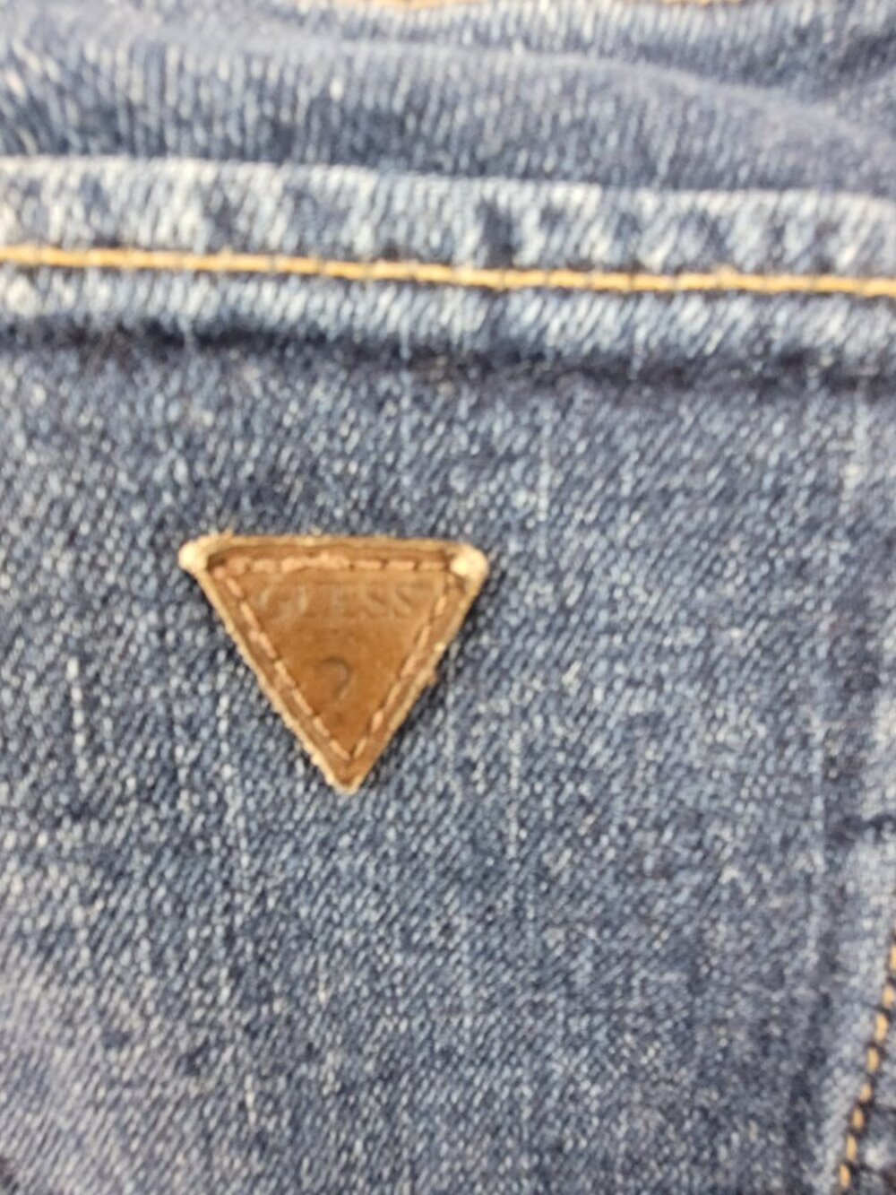 Guess Jeans Womens 24 Blue Denim Sexy Curve Skinny Stretch Studded Hardware Edgy - Picture 12 of 13